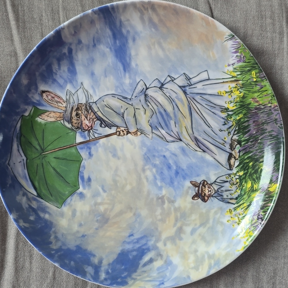 ❤️BUY 5 GET 3 FREE West Elm Dapper Animal Halloween Salad Plate,Retail $14.00 US - Picture 8 of 11